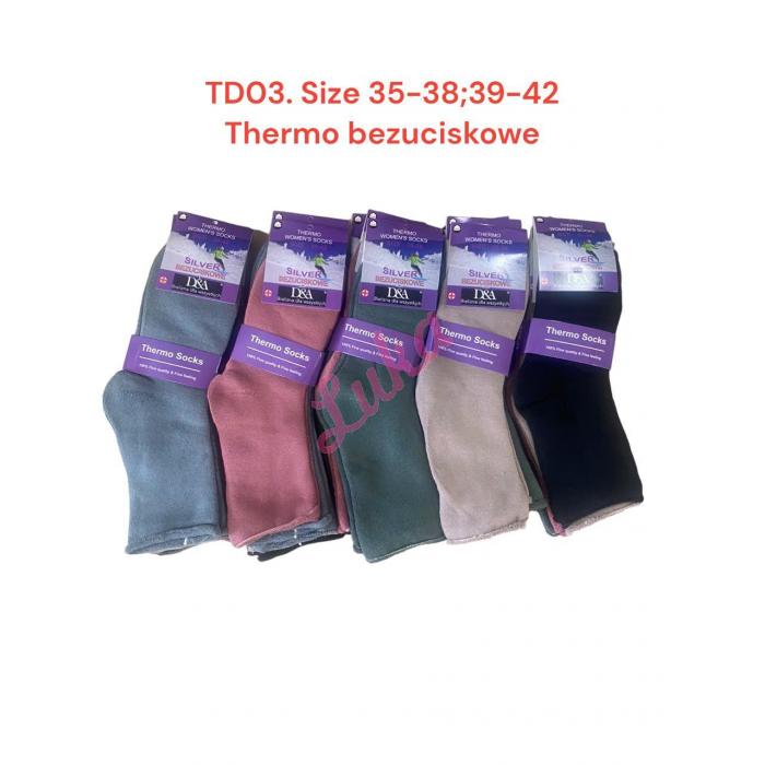 Women's Socks bezuciskowe D&A DSBO1