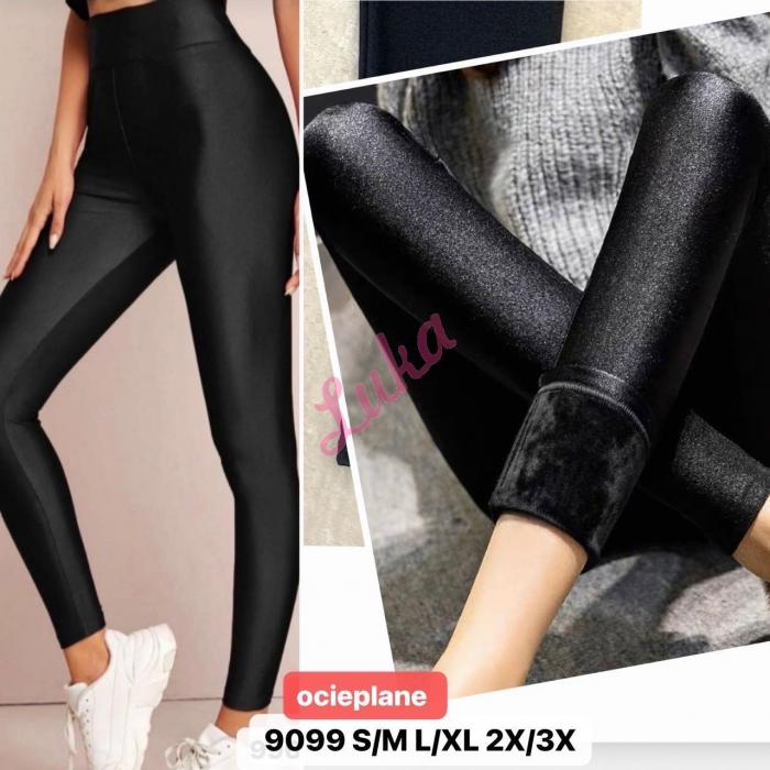 Women's black warm pants 2025