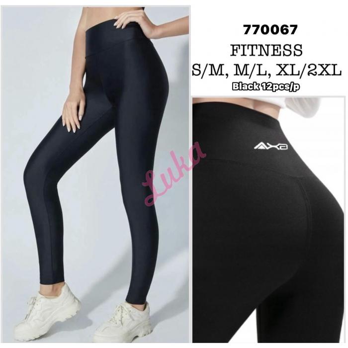 Women's black leggings