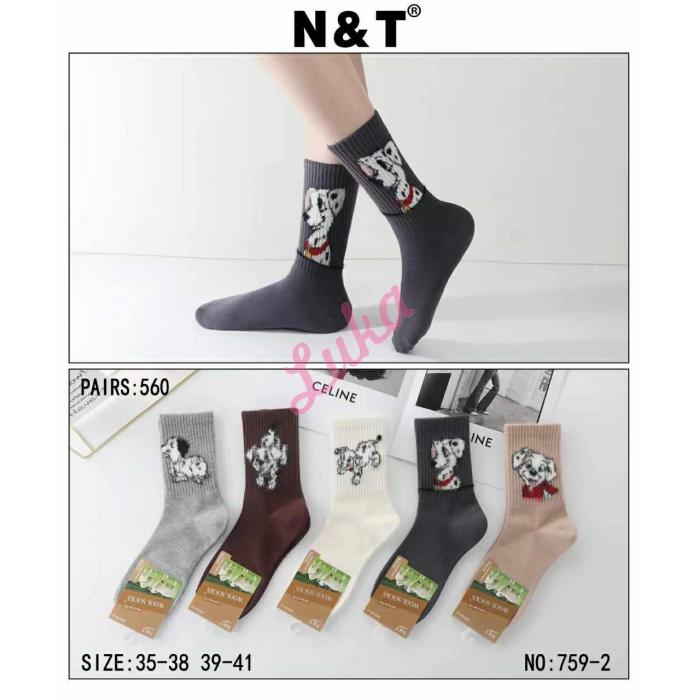 Women's socks WOOL Nan Tong 759-4