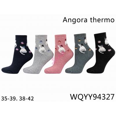 Women's Socks Angora THERMO Pesail WQYY94327