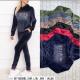 Women's black tracksuit