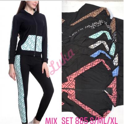 Women's black tracksuit