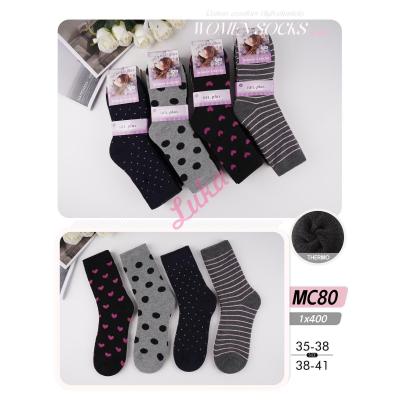 Women's socks THERMO BFL MC80