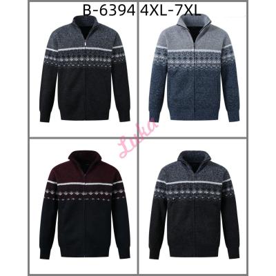 Sweter męski B6394 Duży rozmiar