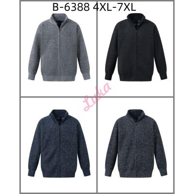 Sweter męski B6388 Duży rozmiar