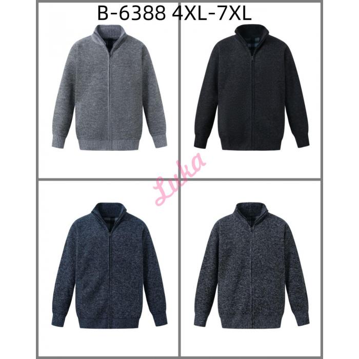 Sweter męski B6402 Duży rozmiar