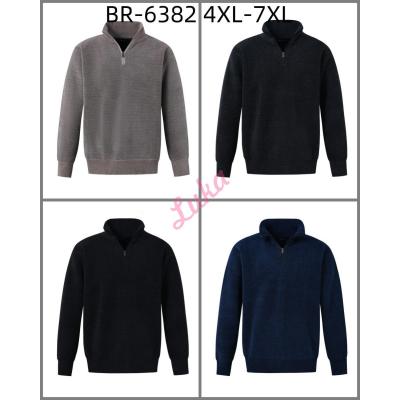 Sweter męski B6382 Duży rozmiar