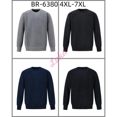 Sweter męski B6380 Duży rozmiar