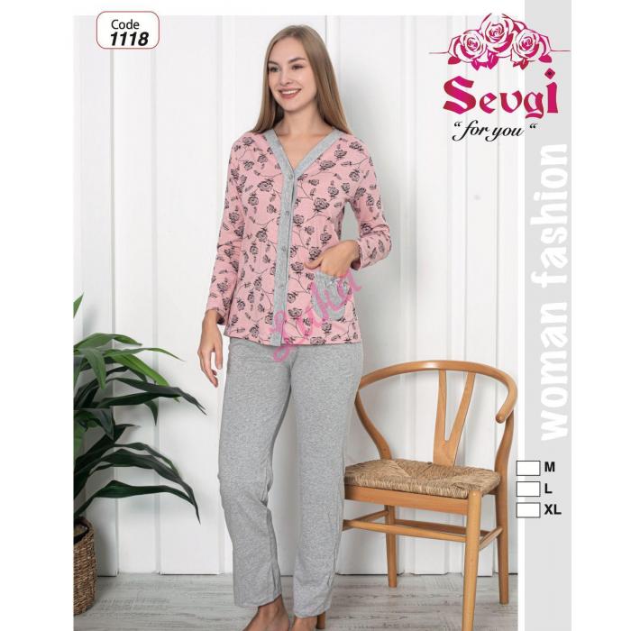 Women's turkish pajamas Sevgi 1119