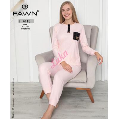 Women's turkish pajama Fawn 4113-1