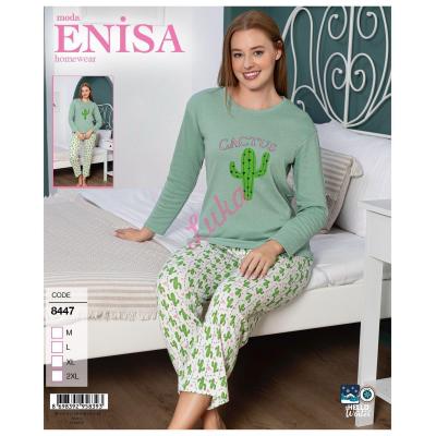 Women's warm turkish pajama Enisa 8446