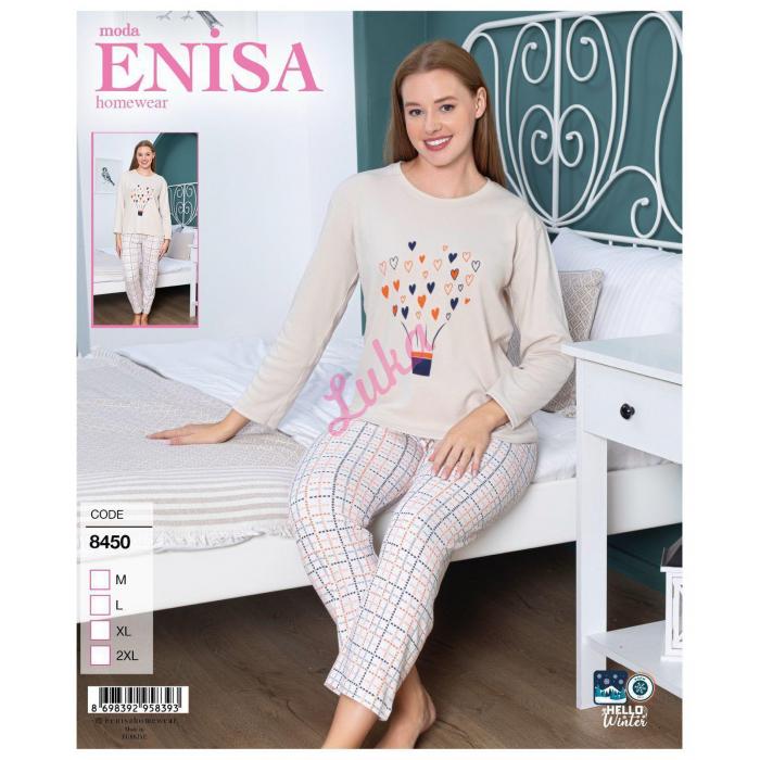 Women's warm turkish pajama Enisa 8447