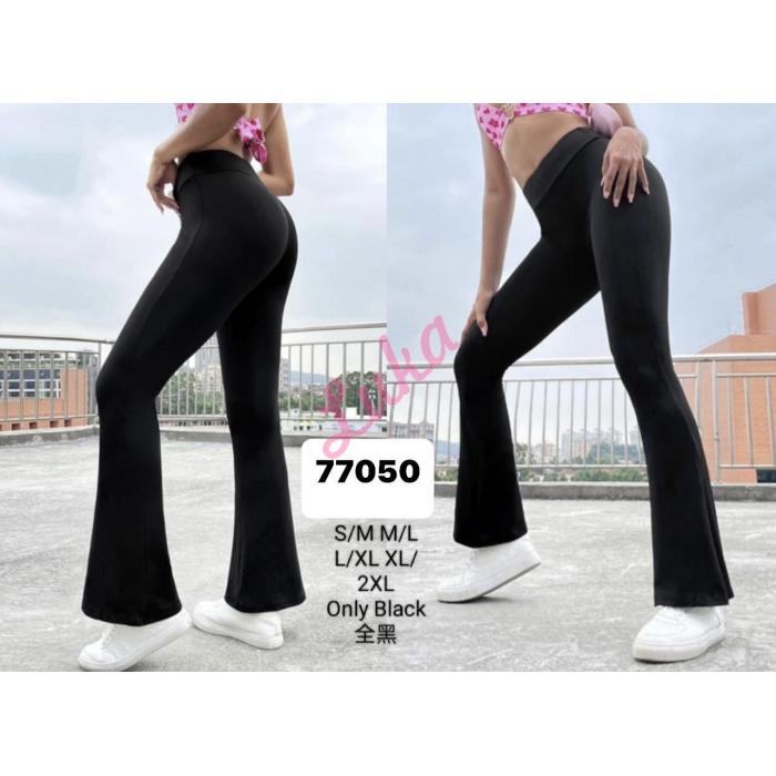 Women's black pants 779408