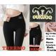 Women's black leggings 990204