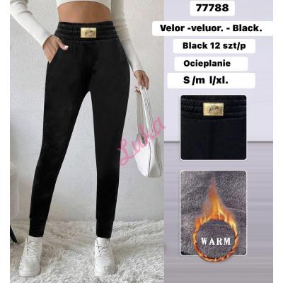 Women's warm pants 77788