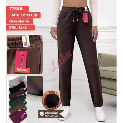 Women's warm pants 77586