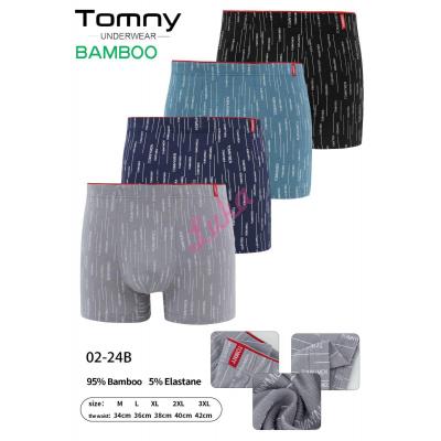 Men's boxer shorts bamboo Tomny 02-24B