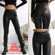 Women's warm black pants da103