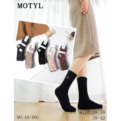 Women's socks Angora Motyl AN-008