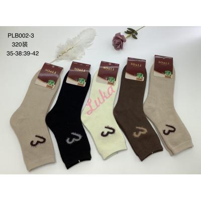 Women's socks SO&LI THERMO FROTTE 002-5