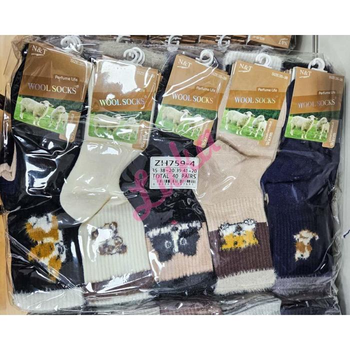 Women's socks WOOL Nan Tong ZH759-3