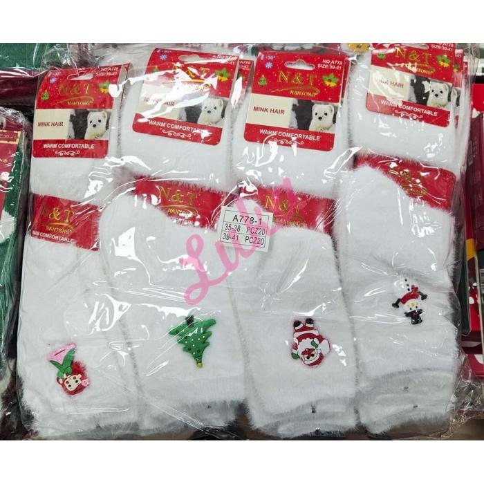 Women's socks MINK Nan Tong ZH758-4