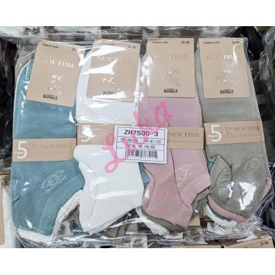 Women's bamboo low cut socks Nantong LY7500-1