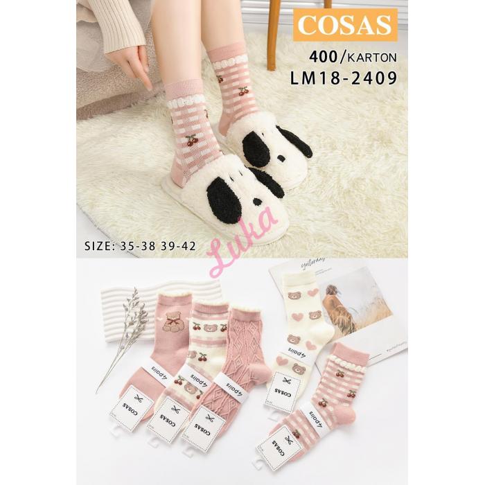 Women's socks Cosas LM18-2406