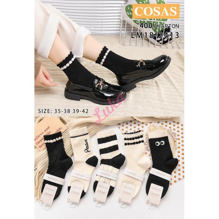 Women's socks Cosas LM18-2414