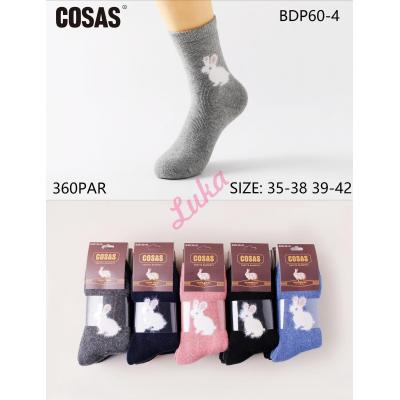 Women's socks Cosas Mink BDP60-40