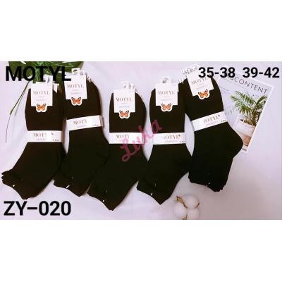 Skarpety damskie Motyl ZY-020