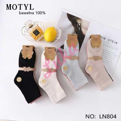 Women's socks Motyl LN803