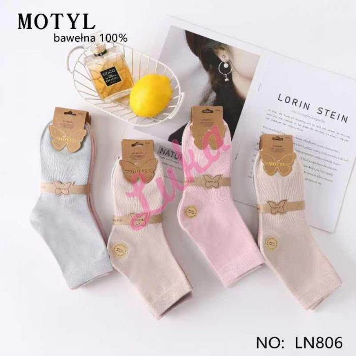 Women's socks Motyl LN805