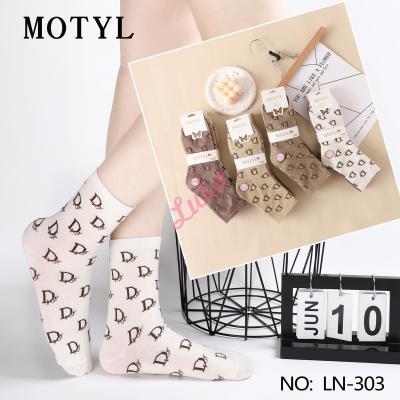 Women's socks Motyl LN301