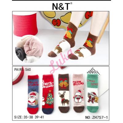 Women's socks MINK Nan Tong ZH757-1