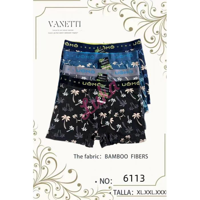 Men's bamboo boxer shorts Vanetti 6114