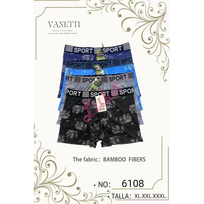 Men's bamboo boxer shorts Vanetti 6107