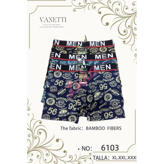 Men's bamboo boxer shorts Vanetti 6111