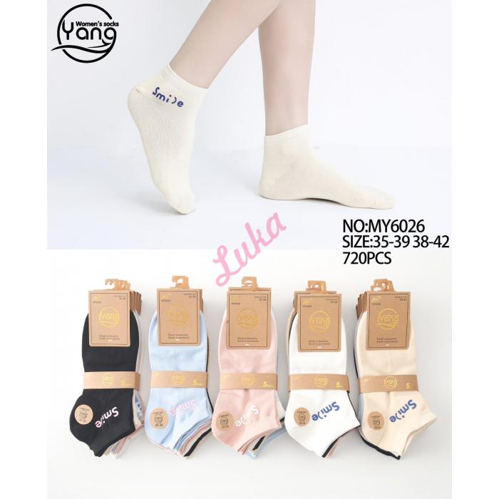 Women's low cut socks Yang MY6025