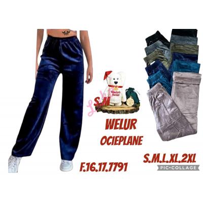 Women's warm pants 7791