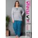 Women's turkish pajama LaPenna 12027