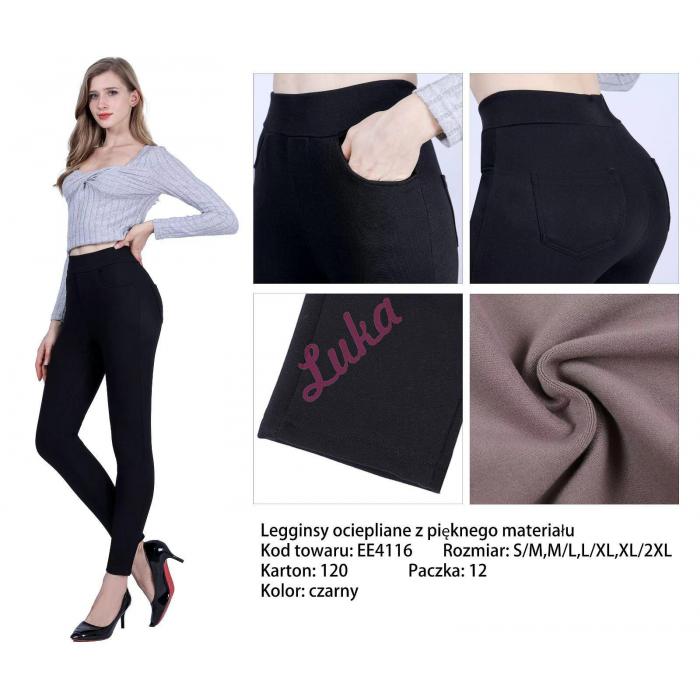 Women's warm leggings Alina w9817