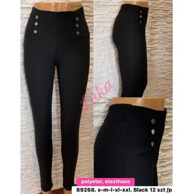 Women's black leggings 89268