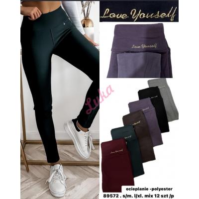 Women's warm leggings 89572