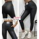 Women's warm black leggings