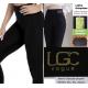 Women's black leggings 88740