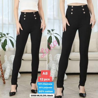 Women's black pants 3088