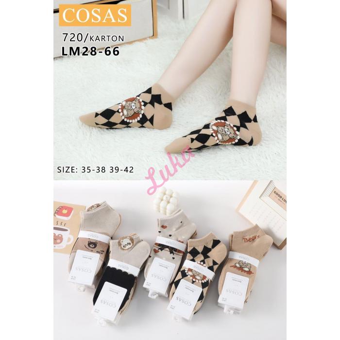 Women's low cut socks Cosas LM28-65