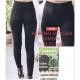 Women's black warm leggings